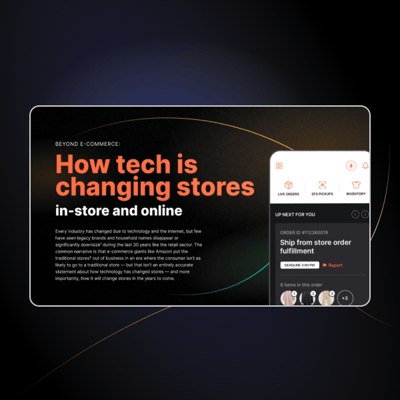 How Tech is Changing Stores eBook v2_600 x 600 Graphic